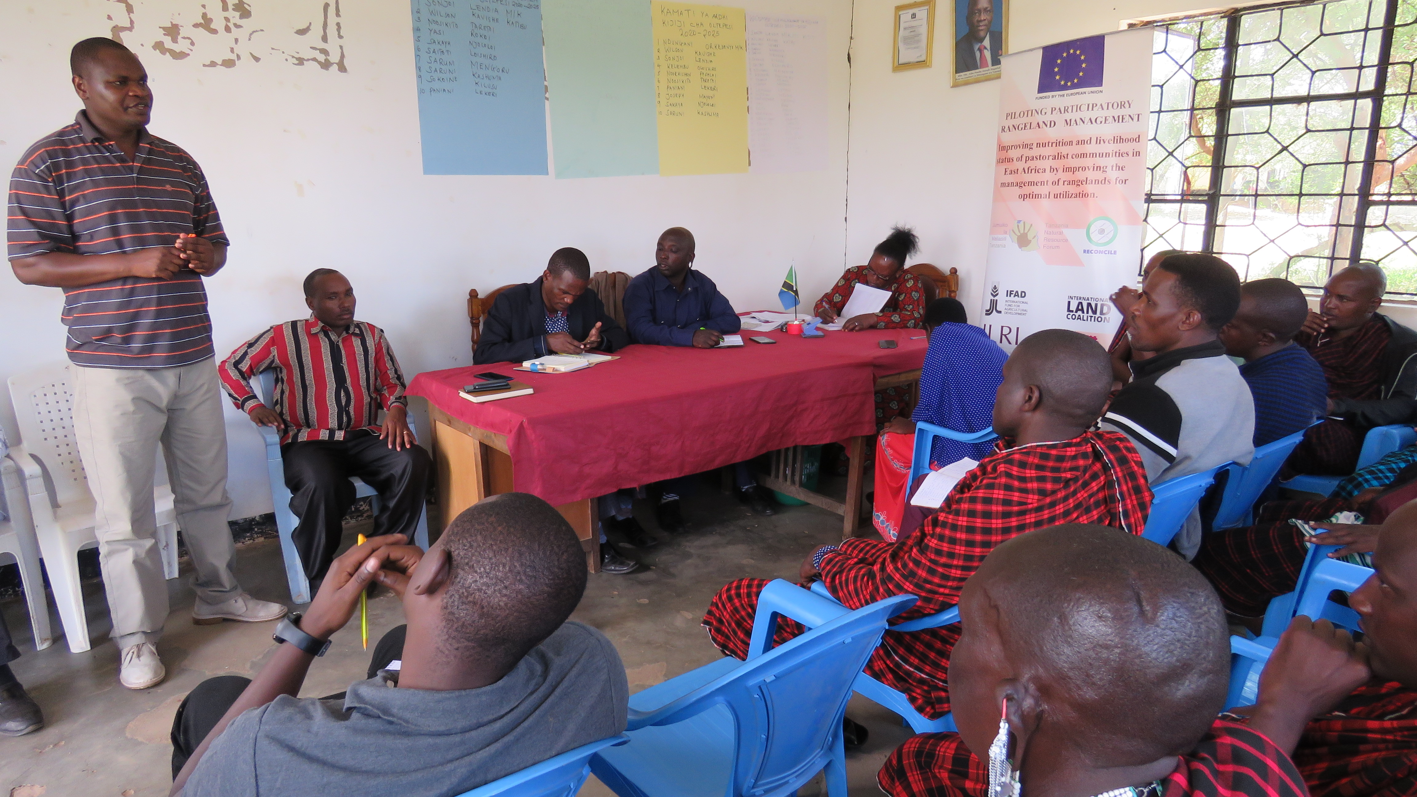 Consultative meeting with village council at Oltepesi Village