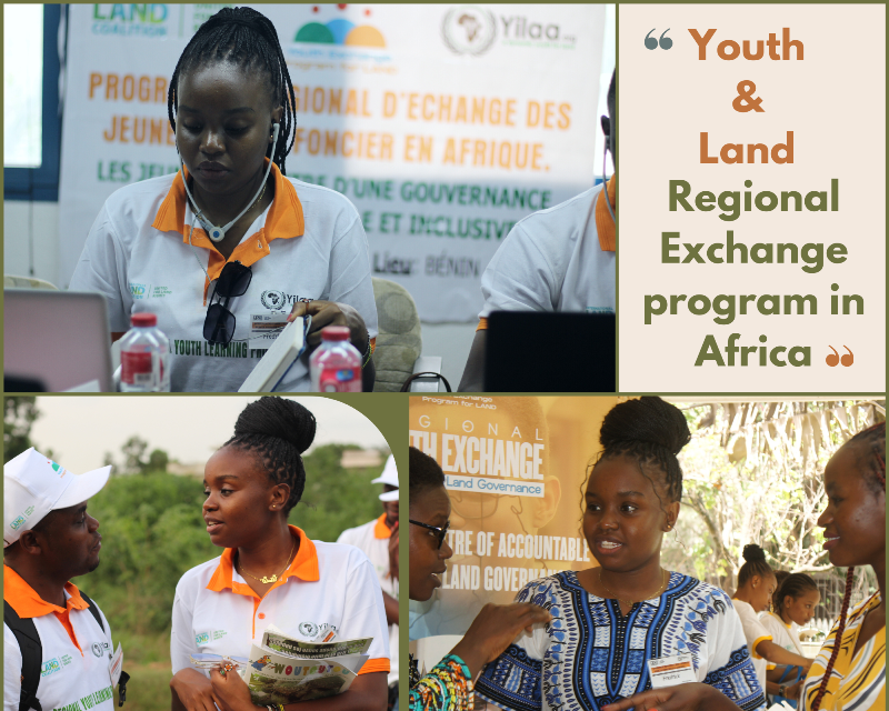 TNRF participates in the youth and land regional exchange program in Africa.